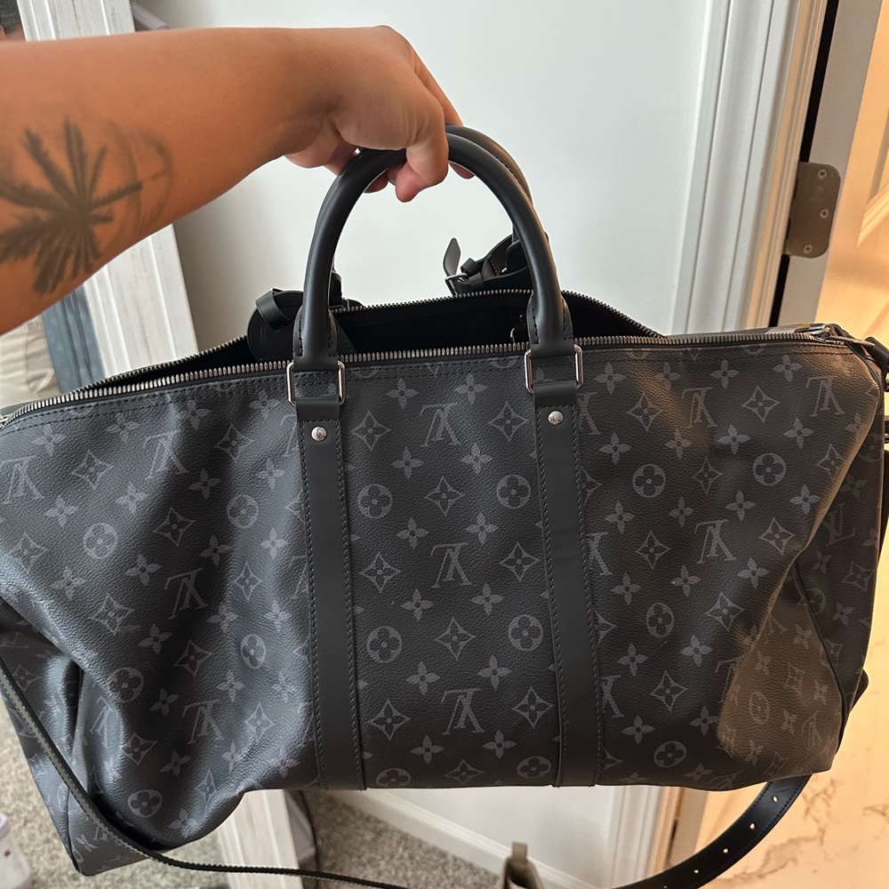 Louis Vuitton Men's Black Monogram Bag